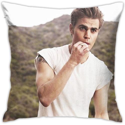 Paul Wesley Housses De Coussin Double Face En Peluche Pour Décorati... on Productcaster.