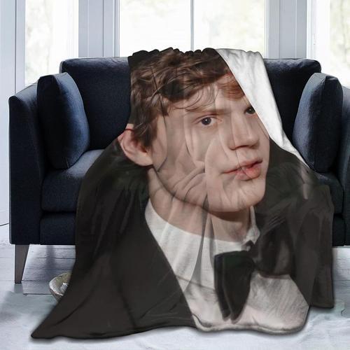 Evan Peters Couverture En Peluche Avec Impression D Pour Salon, Cha... on Productcaster.