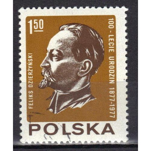 Pologne 1977 : Centenaire De La Naissance De Félix Dzierzynski (187... on Productcaster.