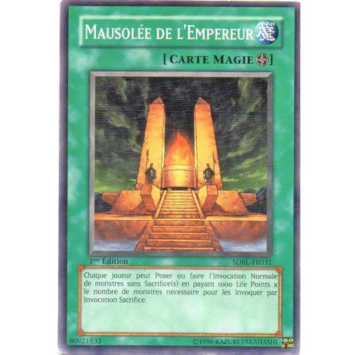 Mausolée De L'empereur - Yu-Gi-Oh! - Sdrl-Fr031 - C on Productcaster.