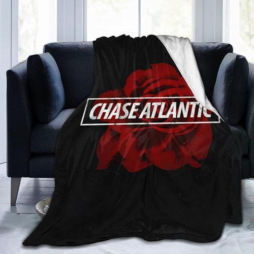 Chase Atlantic Logo Rose Couverture Ultra Douce En Micro Polaire Po... on Productcaster.