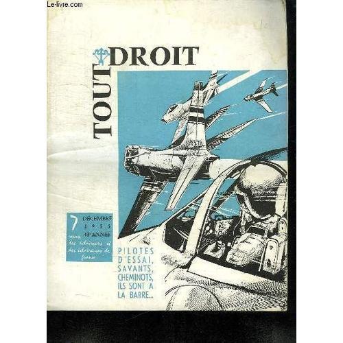 Tout Droit N° 7. Decembre 1955. Revue Des Eclaireurs Et Eclaireuses... on Productcaster.