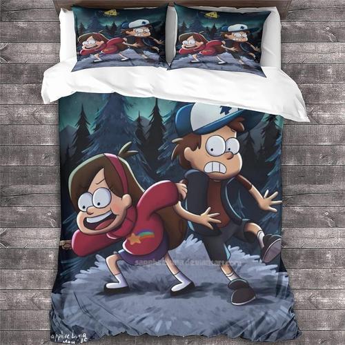 Gravity Falls Ensemble De Literie Animation Disney Ensemble De Hous... on Productcaster.