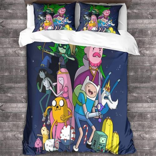 Adventure Time Housse De Couette Et Taies D¡ Oreiller Animation Et ... on Productcaster.