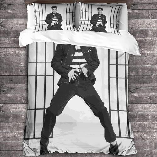 Elvis Presley Parure De Lit Chanteurpour Et Taies D'oreiller - Impr... on Productcaster.