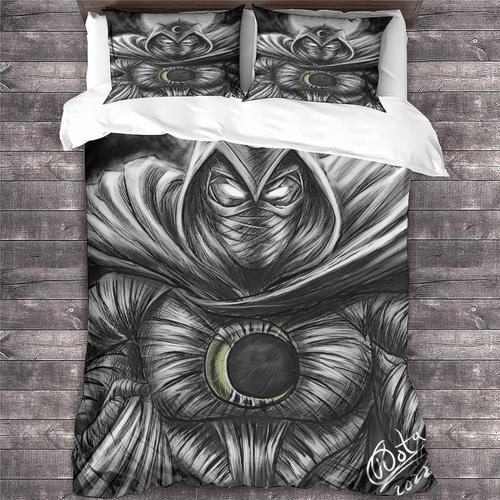 Moon Knight Parure De Lit Pi¿¿Ces ¿¿ Super-H¿¿Ros Impression D Hous... on Productcaster.