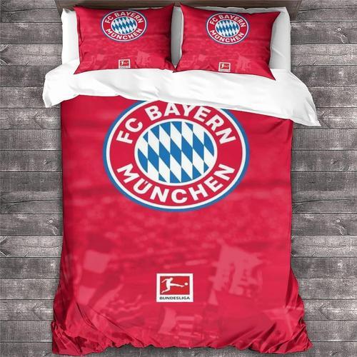 Club De Football Mia San Mia Dfb-Pokal Luxe Housse De Couette Avec ... on Productcaster.