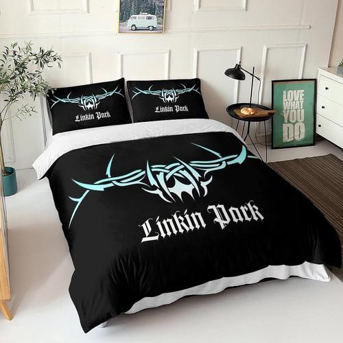 Linkin Park Housse De Couettes Parure De Lit, Pi¿¿Ces Microfibre Ro... on Productcaster.