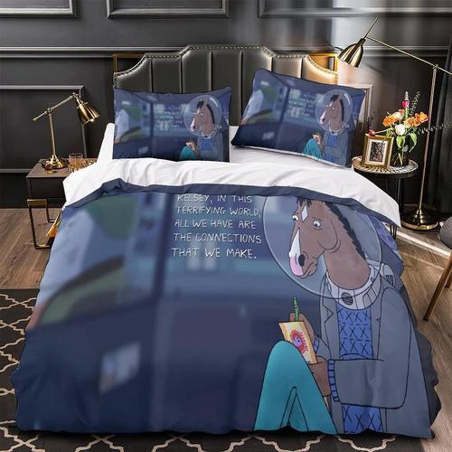 Bojack Horseman D Effet Imprim¿¿ Ensemble De Housse De Couette Avec... on Productcaster.