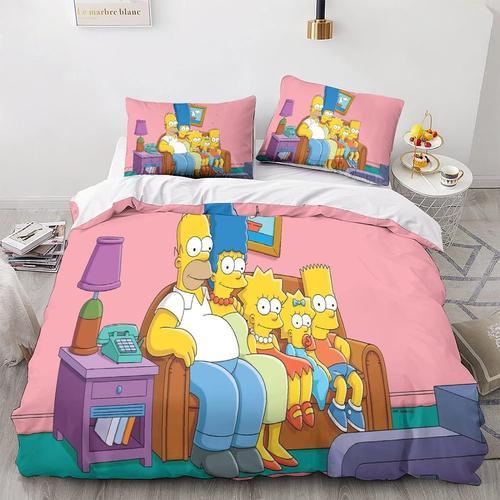 The_Simpsons Housse De Couette Animation Personnages D'animation,Pa... on Productcaster.