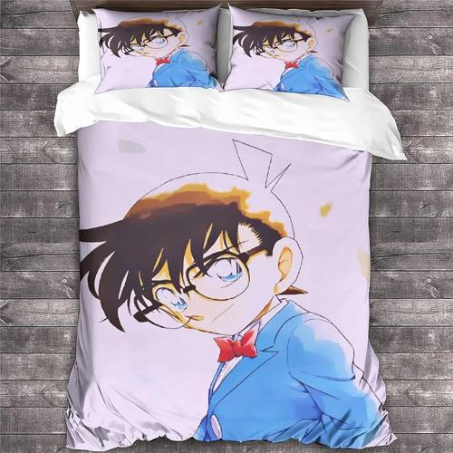 D¿¿Tective Conan Parure De Lit En Microfibre Avec Housse De Couette... on Productcaster.