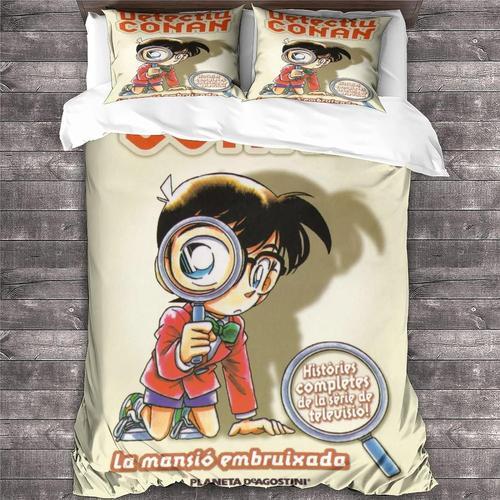 Detective Conan Parure De Lit Conan Edogawa,Avec Housse De Couette ... on Productcaster.