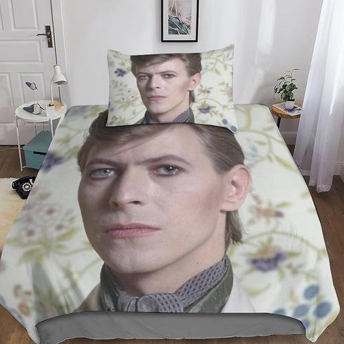 David Bowie Parure De Lit Chanteusepour Et Taies D'oreiller - Impre... on Productcaster.