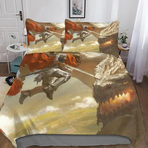 Le Dragon Housse De Couette D, Motif Imprim¿¿ En D De Th¿¿Me Le Dra... on Productcaster.