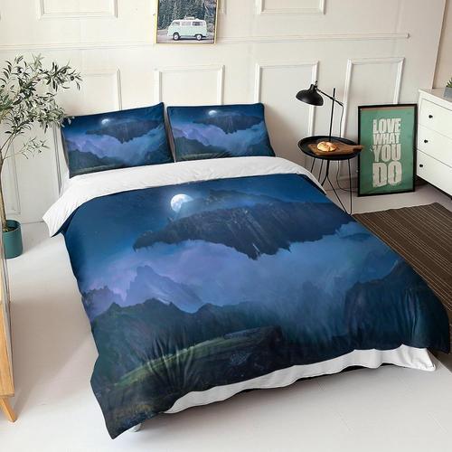 Un Paysage Magique D Housse De Couette Motif Imprim¿¿ En D Parures ... on Productcaster.