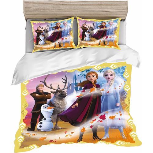 Parure De Lit Pour Enfant La Reine Des Neiges Elsa - X Cm - Parure ... on Productcaster.