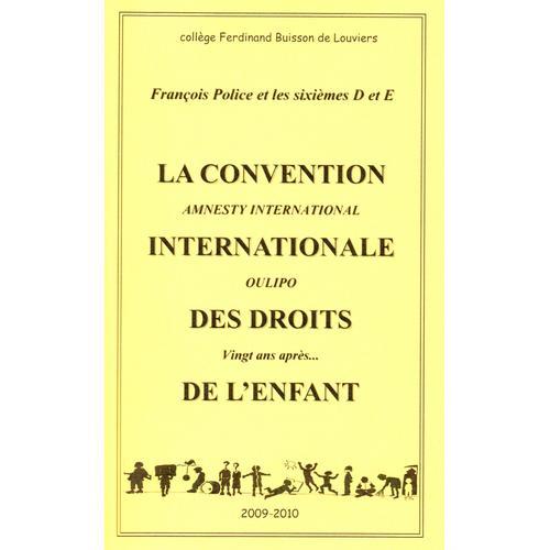 La Convention Internationale Des Droits De L'enfant,20 Ans Apres on Productcaster.