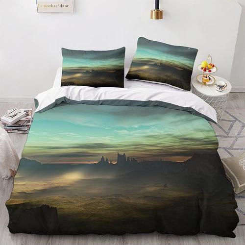 Un Paysage Magique Parure De Lit Pi¿¿Ces De Qualit¿¿ Sup¿¿Rieure Av... on Productcaster.