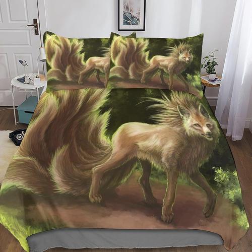 Animal D Imprim¿¿ Housse De Couette, Pi¿¿Ces Sets, Le Renard Parure... on Productcaster.