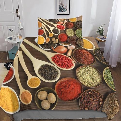 Spice Housse De Couette Condiments Parure De Lit, Imprim¿¿E D Doux ... on Productcaster.