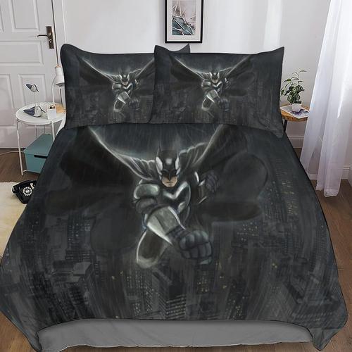 Batman Housse De Couettes Parure De Lit Parure Housse De Couette D ... on Productcaster.