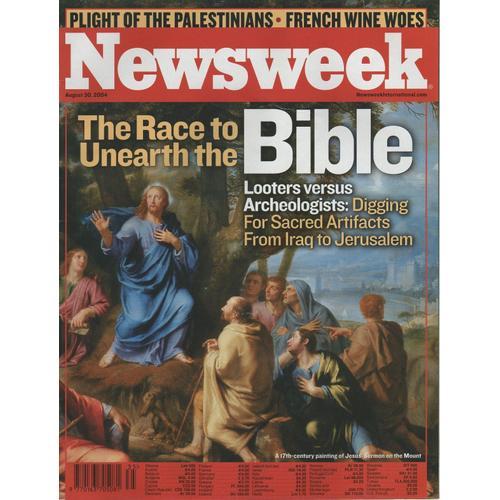 Newsweek N° 35 : The Race To Unearth The Bible on Productcaster.