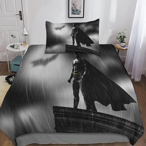 Batman Sets De Housses De Couettes D,Imprim¿¿ Microfibre Parure De ... on Productcaster.