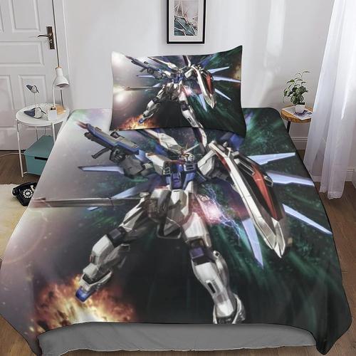 Gundam Sets De Housse De Couette D,En Microfibre Ensemble De Gundam... on Productcaster.