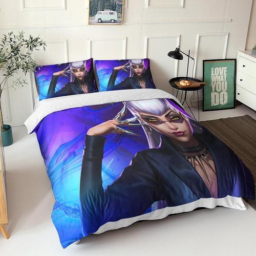 League Of Legends Housse De Couette Avec Taies D'oreiller Parure De... on Productcaster.