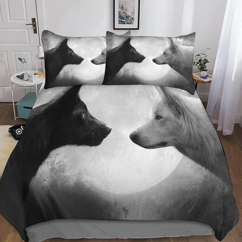 Wildlife D Housse De Couette Motif Imprim¿¿ En D Parures Le Chat Li... on Productcaster.