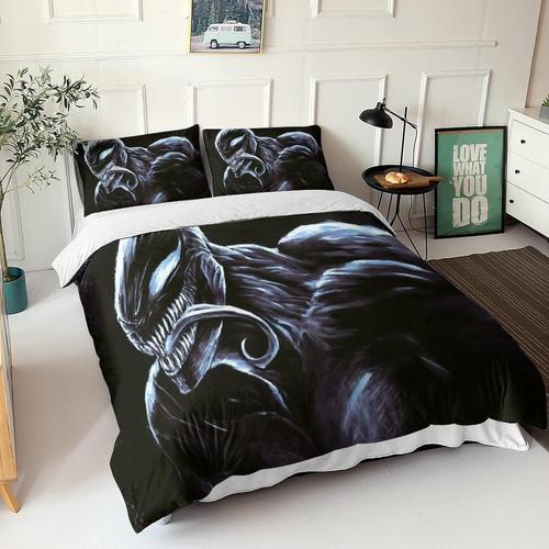 Venom Motif Imprim¿¿ En D Parures De Lit Venin Housse De Couette Av... on Productcaster.