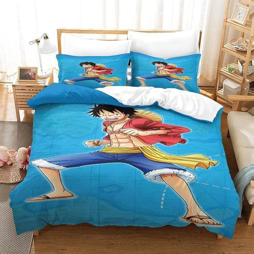 Luffy Housse De Couette D One Piece Imprim¿¿ Literie Housse De Coue... on Productcaster.