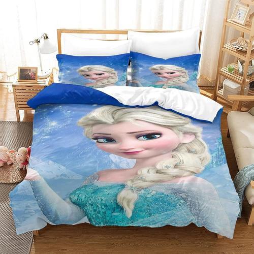 Ensemble De Housse De Couette Elsa Pour Enfants Adultes Chambre Ens... on Productcaster.