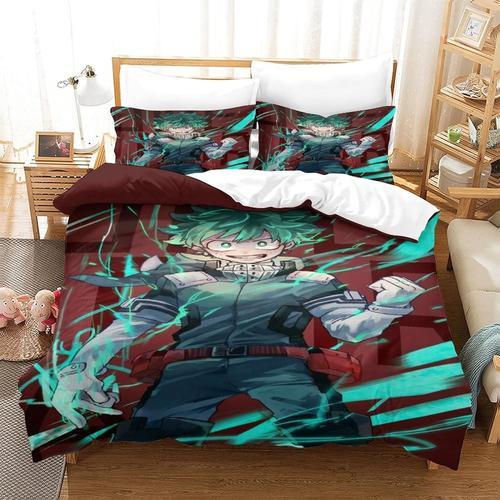 My Hero Academia Housse De Couette D Motif Anime Imprim¿¿ Literie H... on Productcaster.