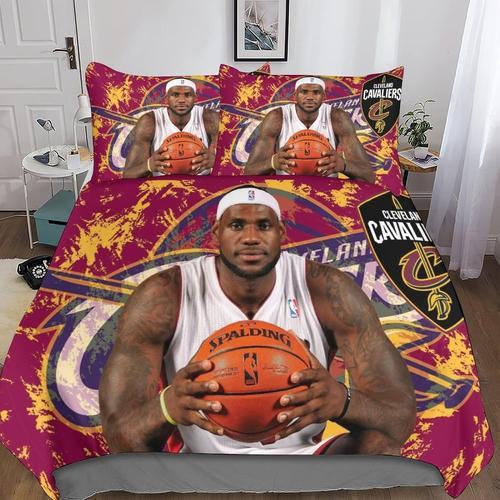 Lebron James Housse De Couette Motif De Basket-Ball D Imprim¿¿ Lite... on Productcaster.