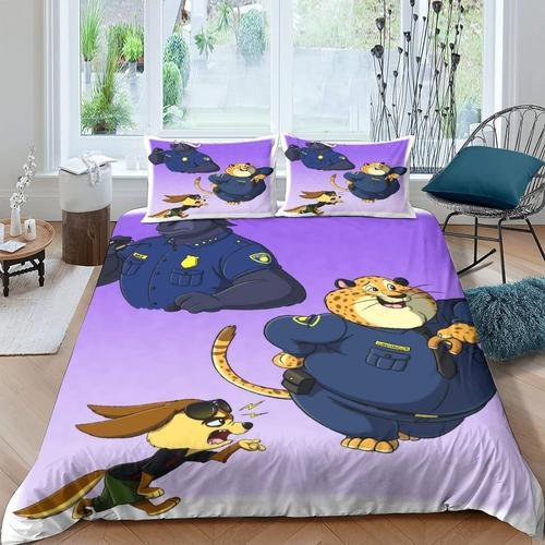 Zootopia Housse De Couette D Com¿¿Die Film Imprim¿¿ Literie Housse ... on Productcaster.