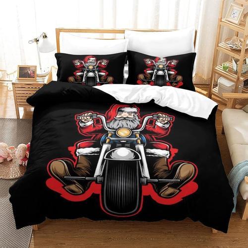 Ensemble De Housse De Couette Moto City Motocorss Motif D Printe Pa... on Productcaster.