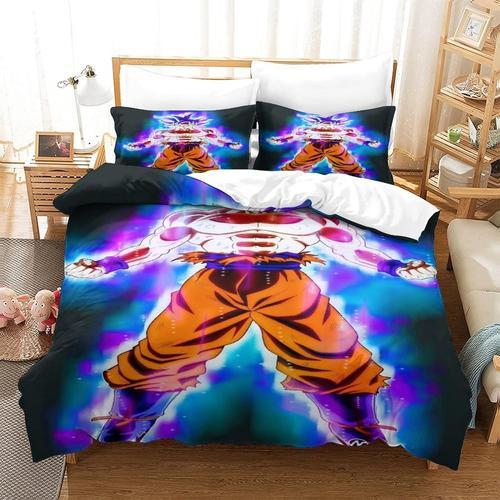 Goku Housse De Couette Imprim¿¿ Literie Pour Filles Gar?Ons Adolesc... on Productcaster.