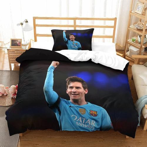 Messi Parure De Lit En Housse De Couette, Impression D Housse De Co... on Productcaster.