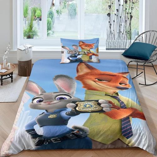 Zootopia Parure De Lit En Avec Housse De Couette, Impression D Come... on Productcaster.