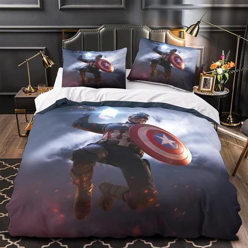 Hero Movie Parure De Lit Avec Housse De Couette Motif Sauveur D Par... on Productcaster.