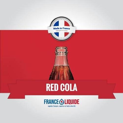 E-liquide arôme red cola 3MG 10ml 50% PG / 50% VG fabriqué en France on Productcaster.