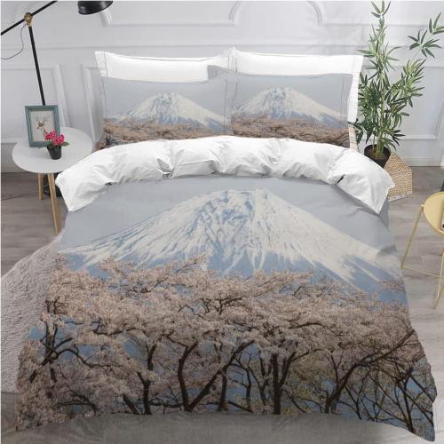 Housse De Couette Xcm Enfant D Fleurs De Cerisier Japonais Parure D... on Productcaster.