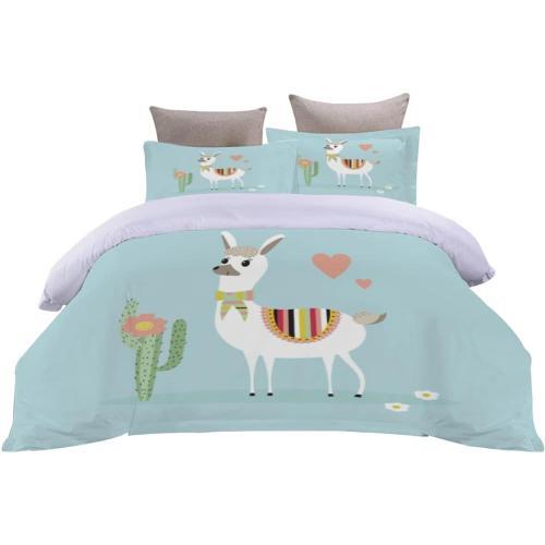 Parure De Lit Alpaga Personnes Xcm Enfant Enfants Housse De Couette... on Productcaster.