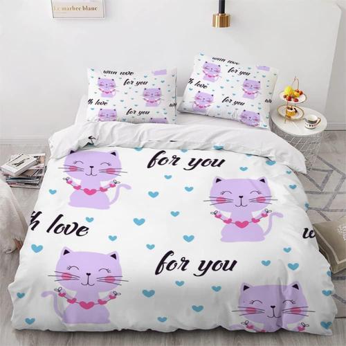 Housse De Couette Xcm Adultes D Animaux De Dessin Anim¿¿ Parure De ... on Productcaster.