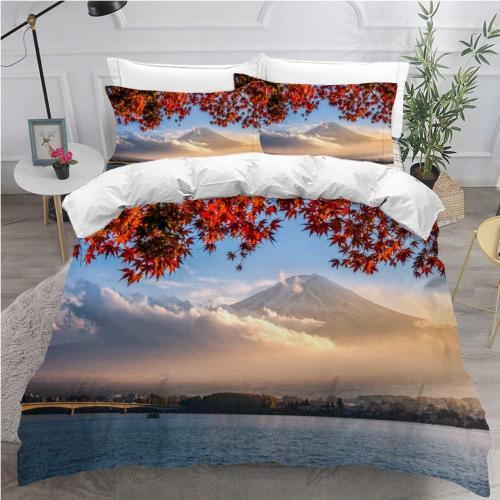 Housse De Couette Xcm Enfant D Japonais Parure De Lit Et Paysage St... on Productcaster.