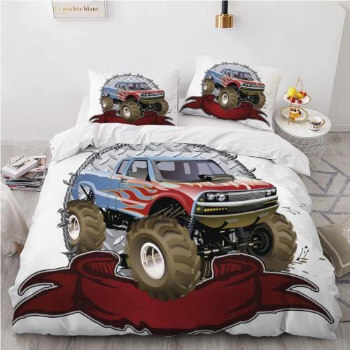 Housse De Couette X Adultes Voiture De Dessin Anim¿¿ D Imprim¿¿ Per... on Productcaster.