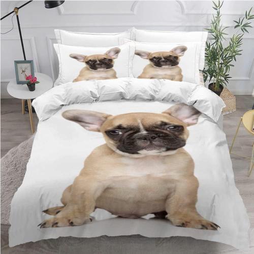 Parure De Lit Bulldog Fran?Ais Personnes Xcm Adultes Enfants Housse... on Productcaster.