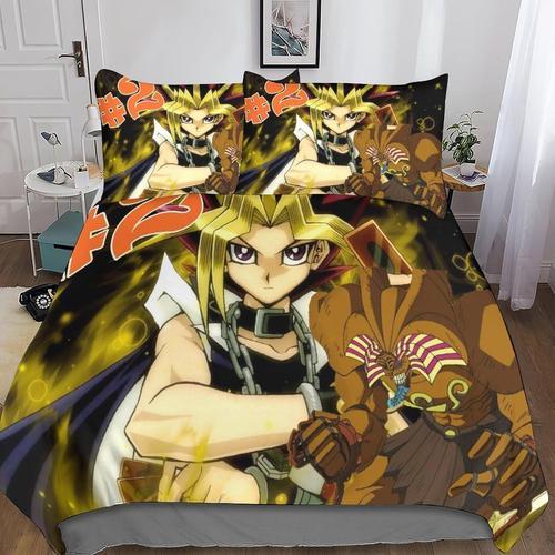 Yu-Gi-Oh Parure De Lit Housse De Couette Lit Housse De Couette/Taie... on Productcaster.