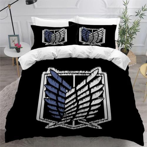 Parure De Lit Pi¿¿Ces Ailes, Japonaise, Anime Housse De Couette X A... on Productcaster.